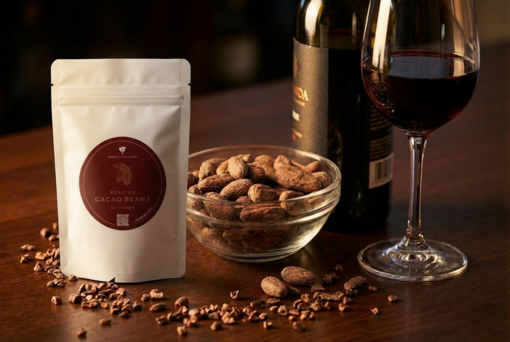 ピーロート・ジャパン、フーズカカオのタイ・ランパーン産ローストカカオ(中深煎り)をワイン向け特別ギフトに採用