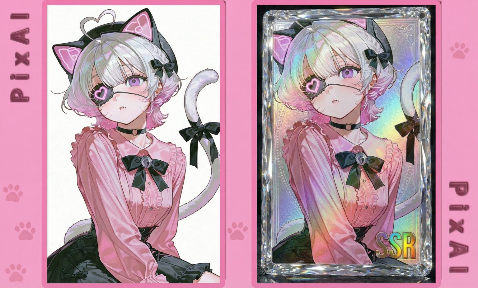 PixAI、イラストをトレカ風に自動変換する新機能を公開 利用クリエイター1,000万人超