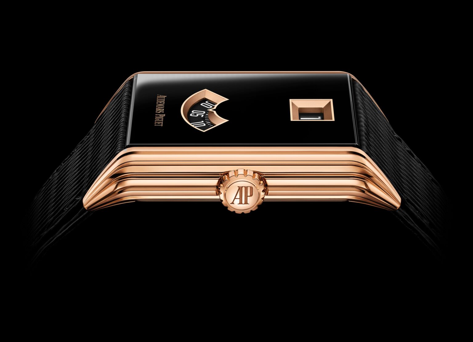 オーデマ ピゲ、新作「ネオ フレーム ジャンピングアワー」発表 自動巻きジャンピングアワー新キャリバー7122搭載