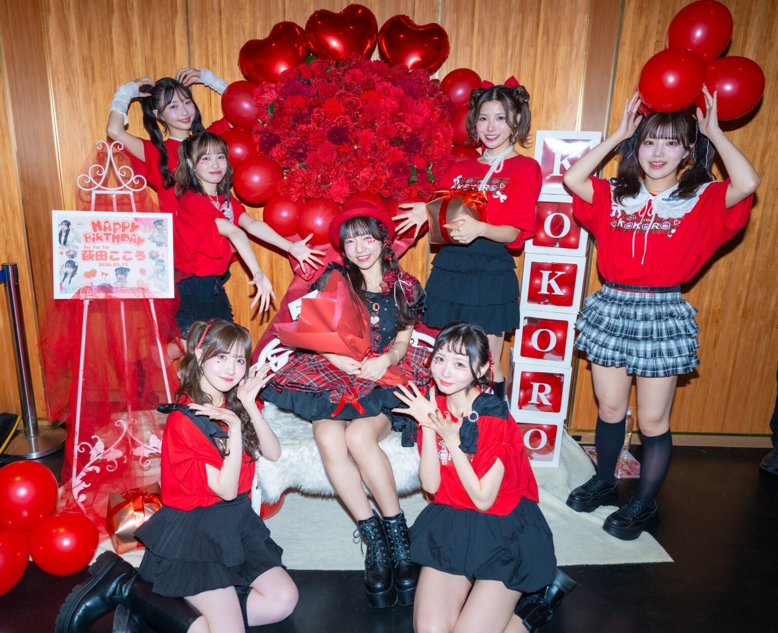 Toi Toi Toi萩田こころ、初の生誕祭を表参道で開催 3月主催ライブと4月さくらもも生誕祭も決定