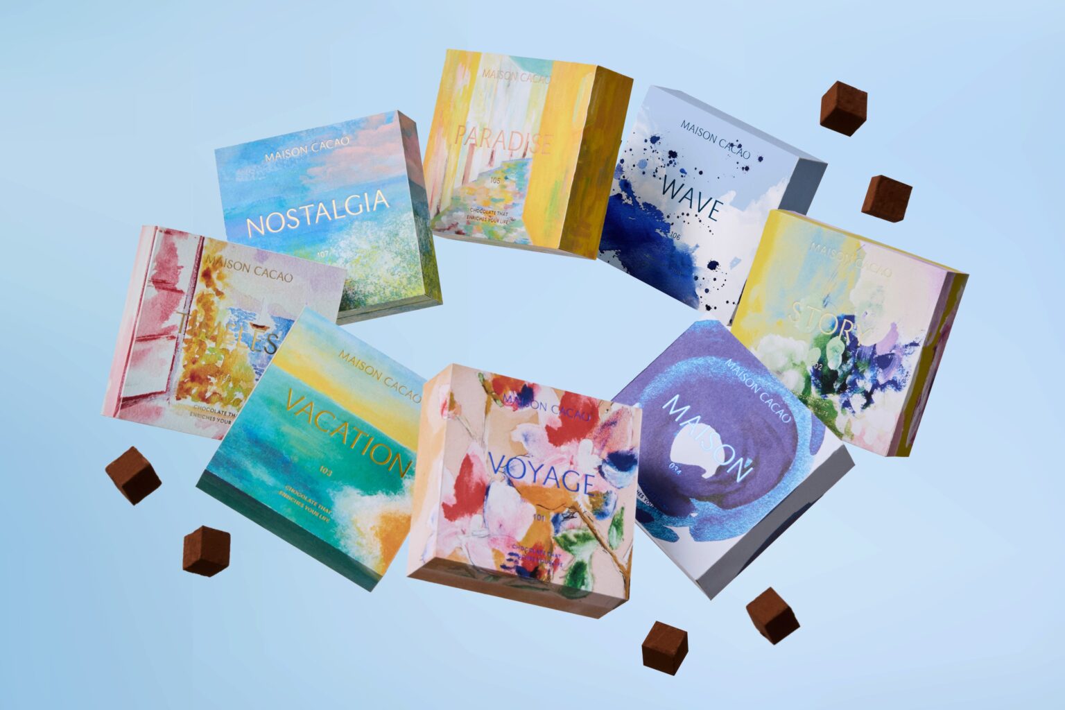 メゾンカカオ、大丸札幌店にホワイトデー限定出店 新コレクション「BON VOYAGE」など販売