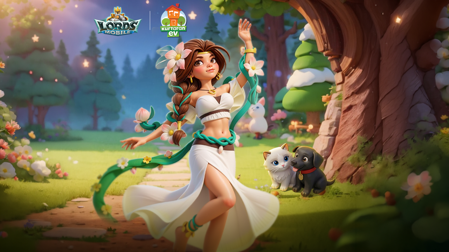 『ロードモバイル』10周年、5万人達成で2万ドル寄付の動物保護チャリティを実施