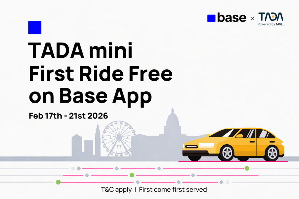 ETHDenverで「TADA mini」特別運行、USDCで予約から返金まで完全オンチェーン決済を実証