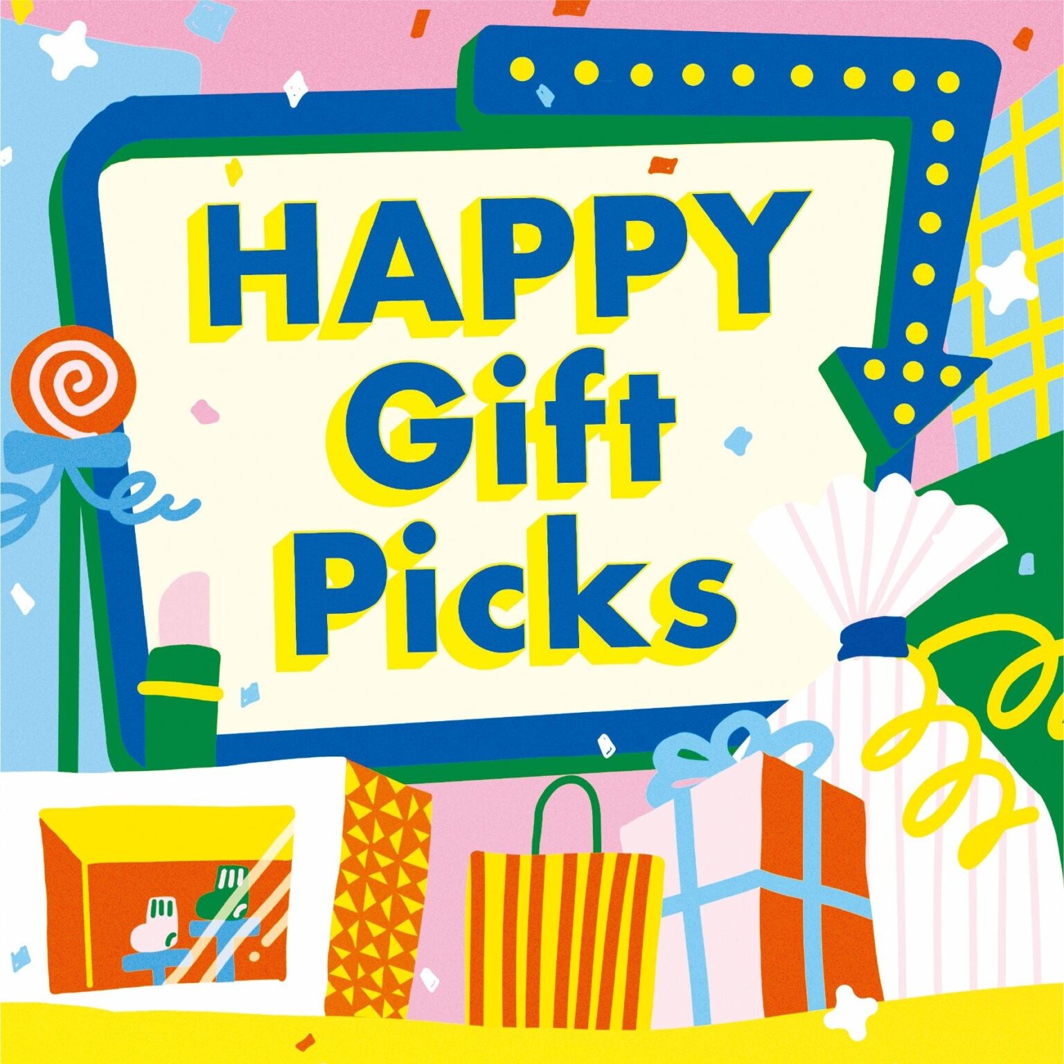 PLAZA全国で「HAPPY Gift Picks」開催、無料ラッピングに数量限定メッセージタグ5種