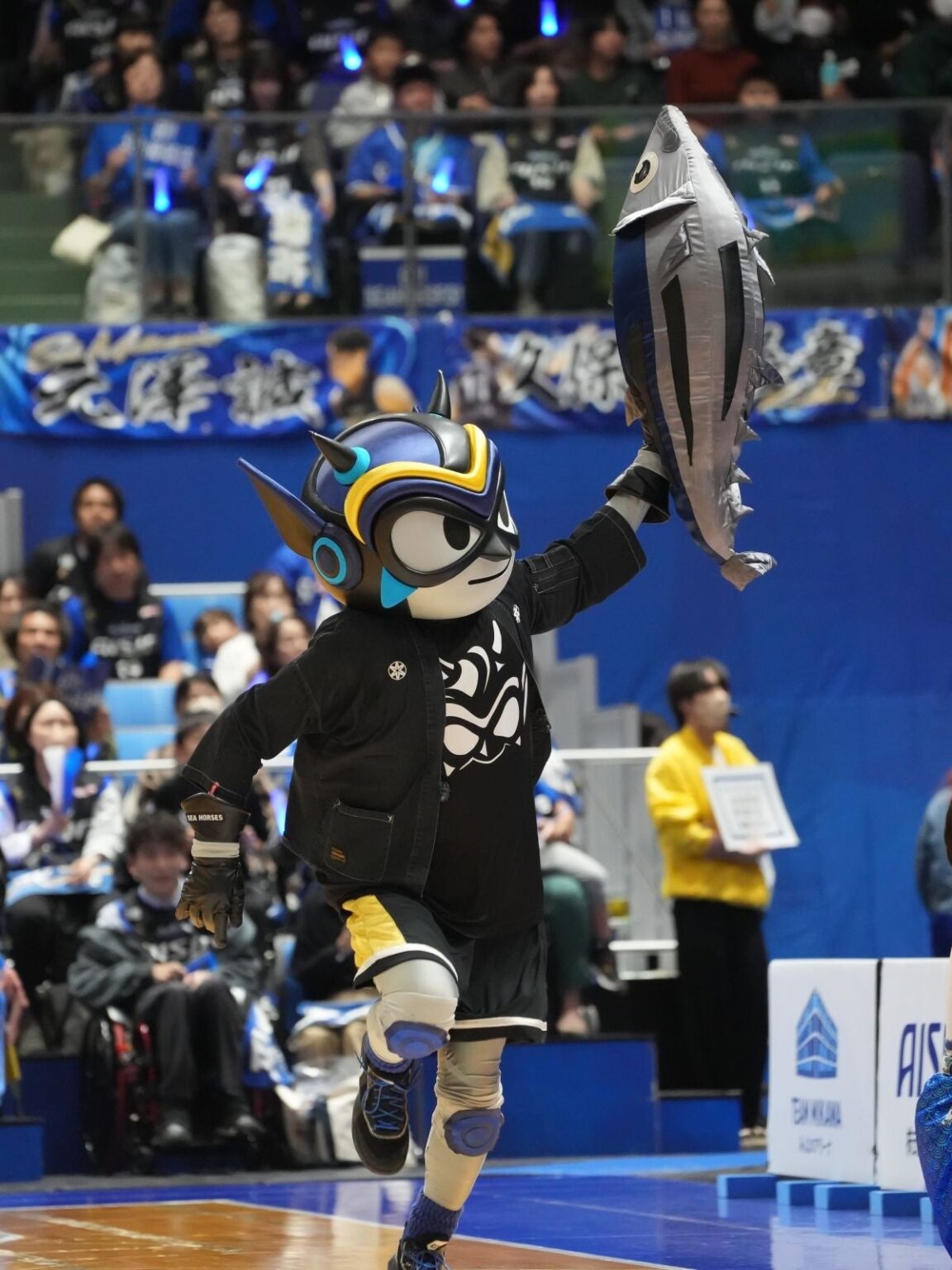 シーホース三河「勝ツヲくん布」新発売 3月7日富山戦から会場と通販で展開