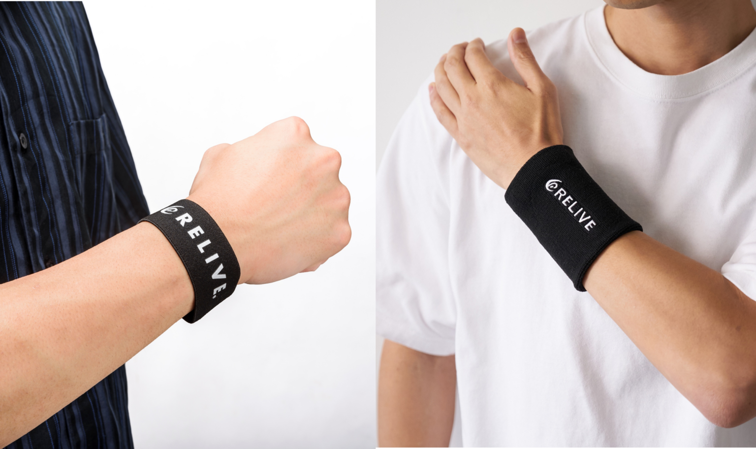 りらいぶ、装着型「リライブパワーリストバンド」2種を3月23日発売 衣服に依存しない身体サポート