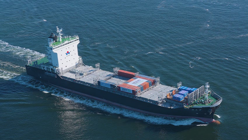 内航コンテナ船「げんぶ」、レベル4相当の自動運航で一般貨物の商用定期運航を開始