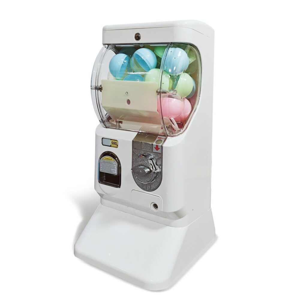 企業イベント向け「75mm透明カプセル付きガチャマシン」Amazonで販売開始