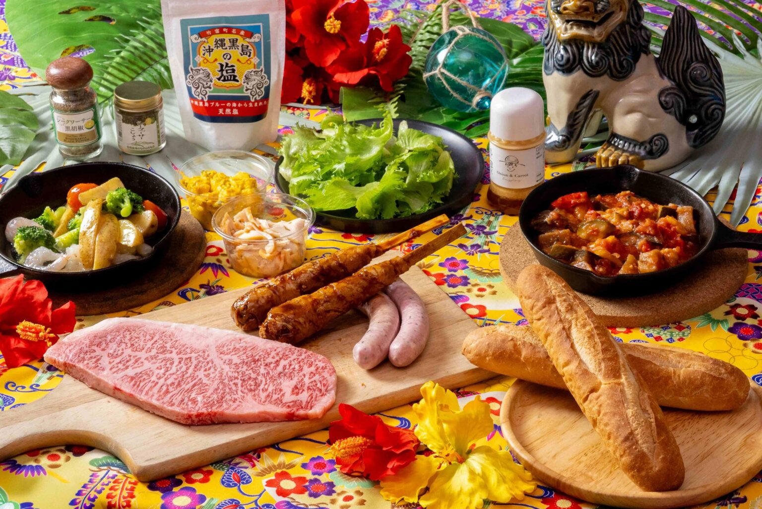 COMORIVER、宿泊BBQの牛ステーキを石垣牛に変更する期間限定プラン