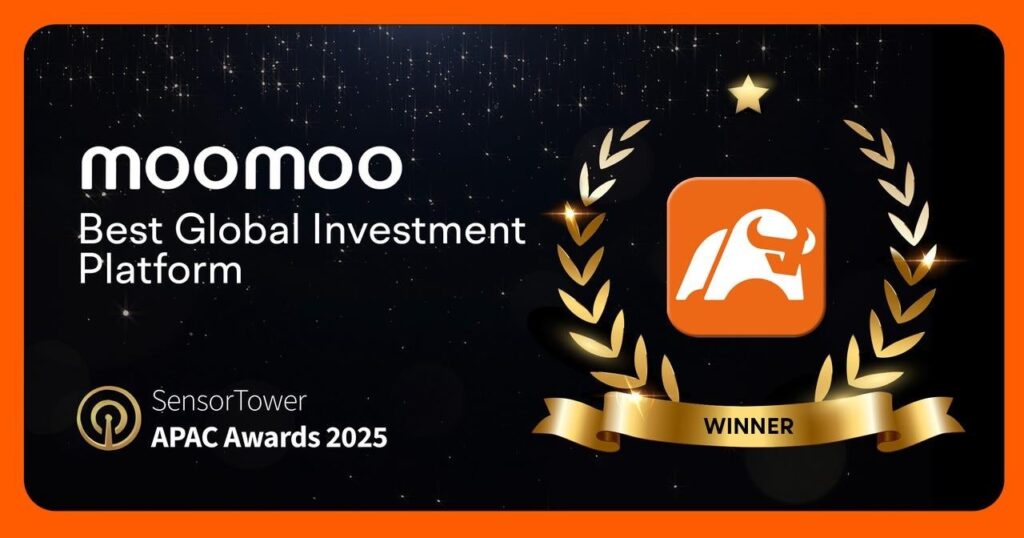moomoo株式投資アプリ、Sensor Tower APAC Awards 2025で「ベストグローバル投資プラットフォーム」受賞