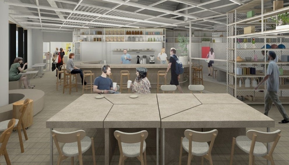 原宿クエストにカフェ「YET」開業、コワーキング併設で約20席