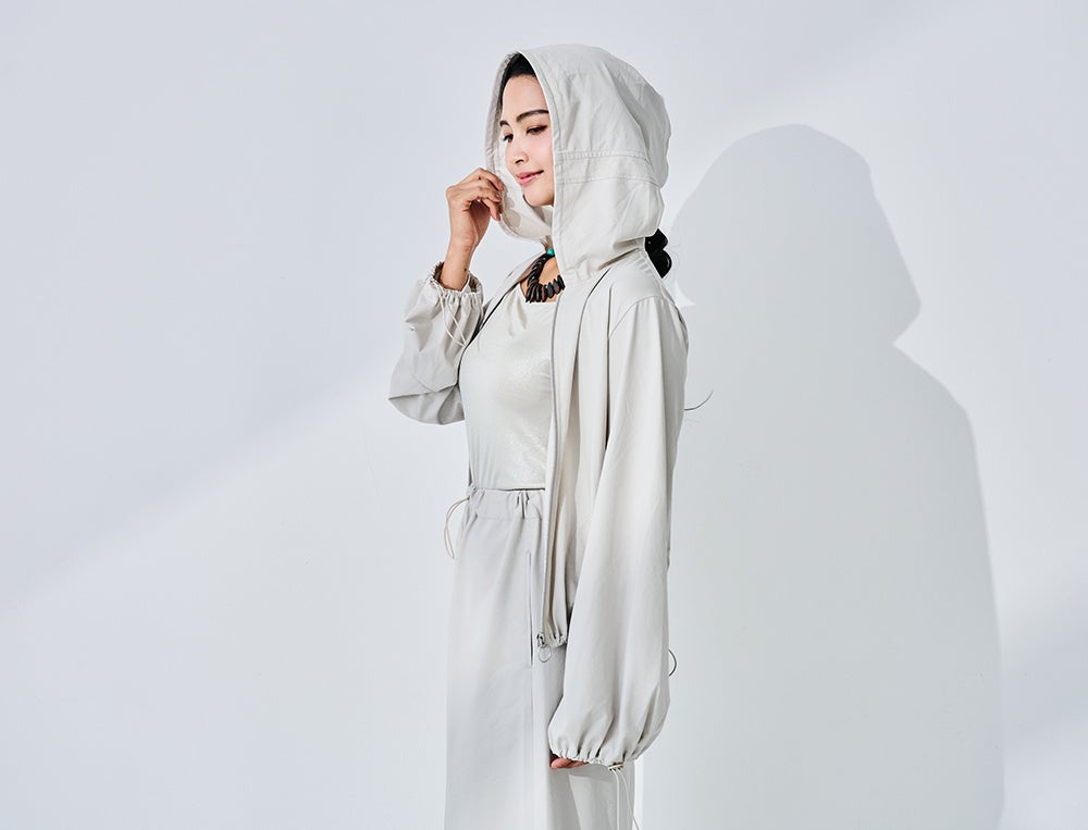 UV97%以上のNIR&UVカット新素材スカート・パーカー、エポカルが3月上旬発売へ