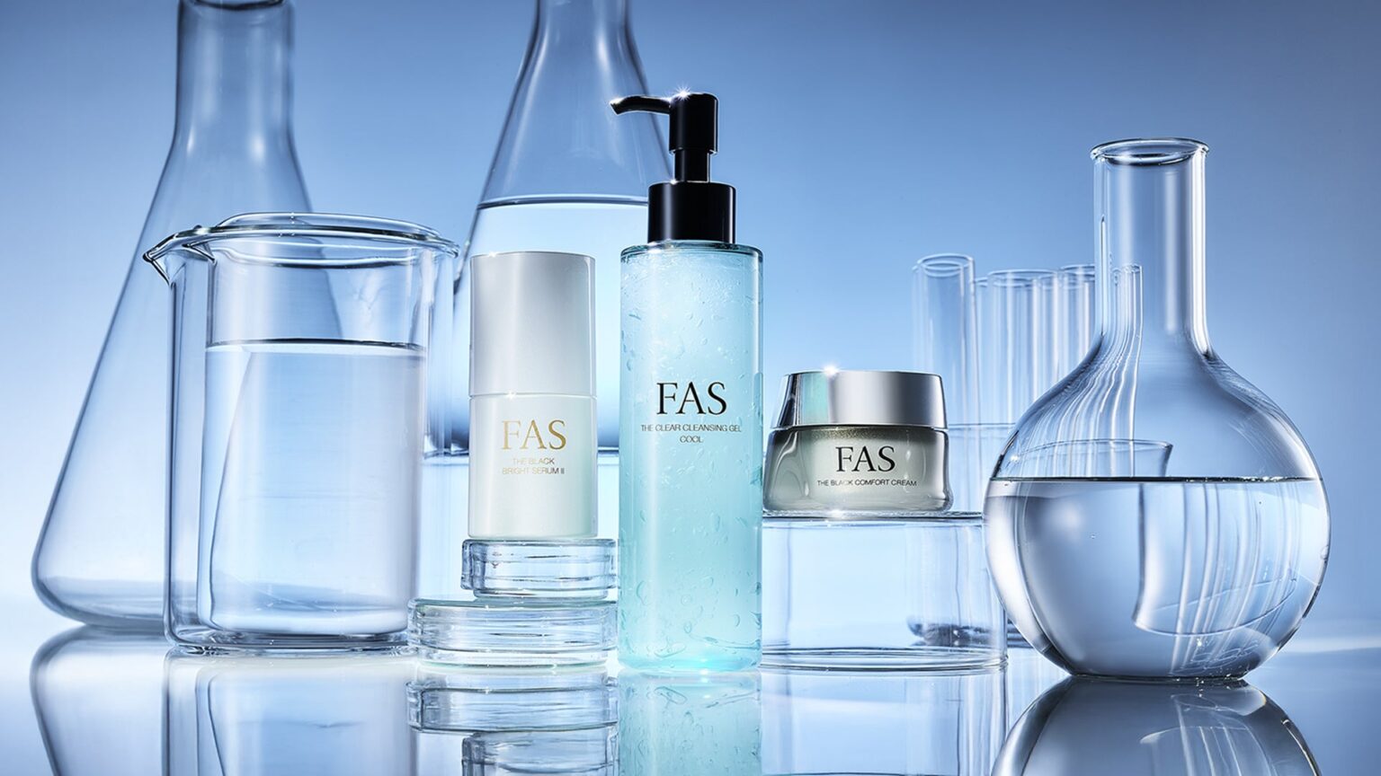 FAS、夏くすみ対策のクール洗顔ジェルなど新作4品を順次発売