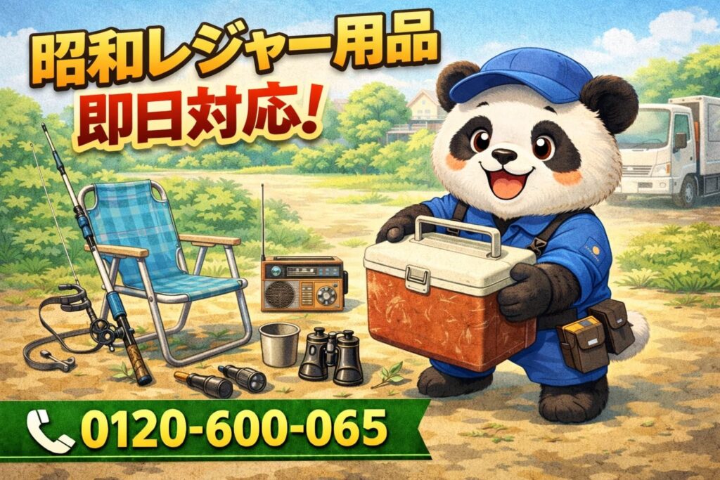 葛飾区で昭和レジャー用品回収を1,000円割引 まるっと本舗が3月限定キャンペーン