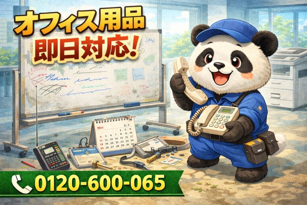 千代田区でオフィス移転の残置備品回収、3月限定で1,000円割引