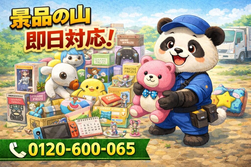 豊島区でゲーセン景品回収が1,500円割引 まるっと本舗が3月限定キャンペーン