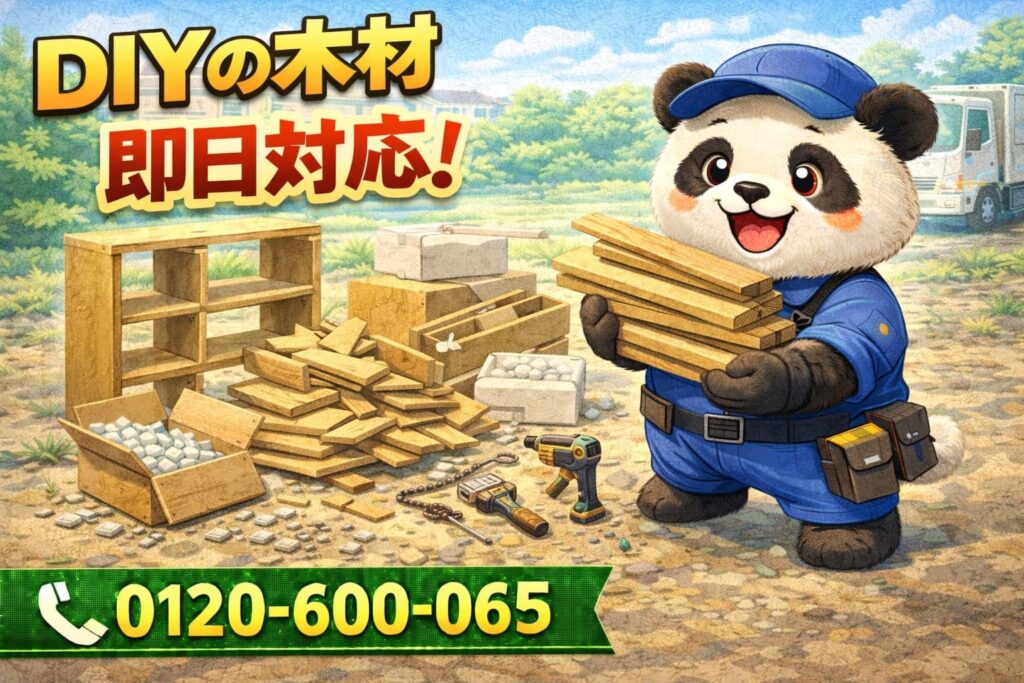 野田市でDIY端材・工具の回収が3月限定で1,000円割引、合言葉で適用