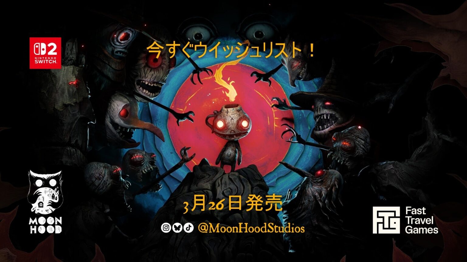 粘土造形ADV『The Midnight Walk』、Switch 2で2026年3月26日発売へ