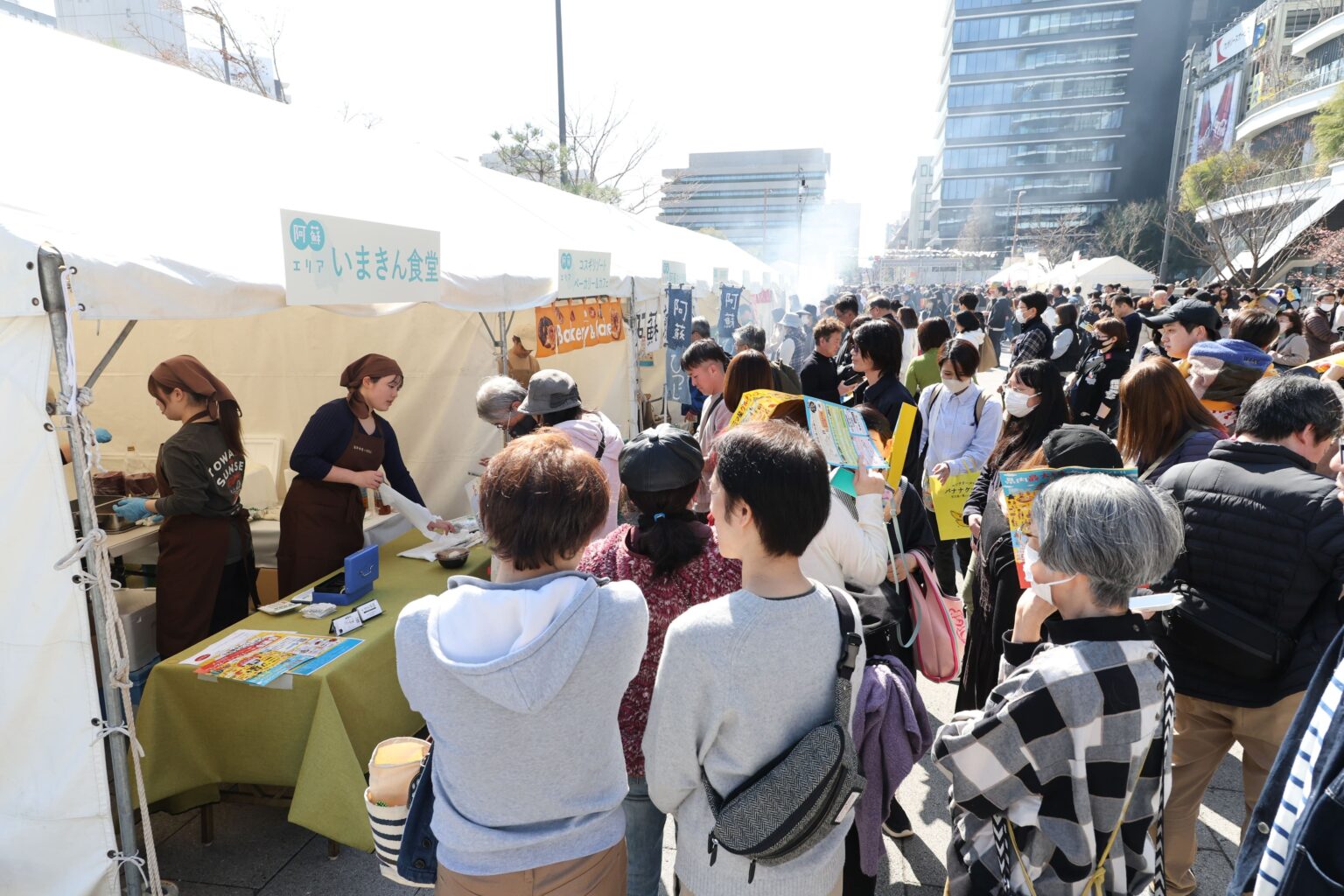 熊本中心部で三ツ星グルメフェス 2日間で延べ約5万人、70店超が出店