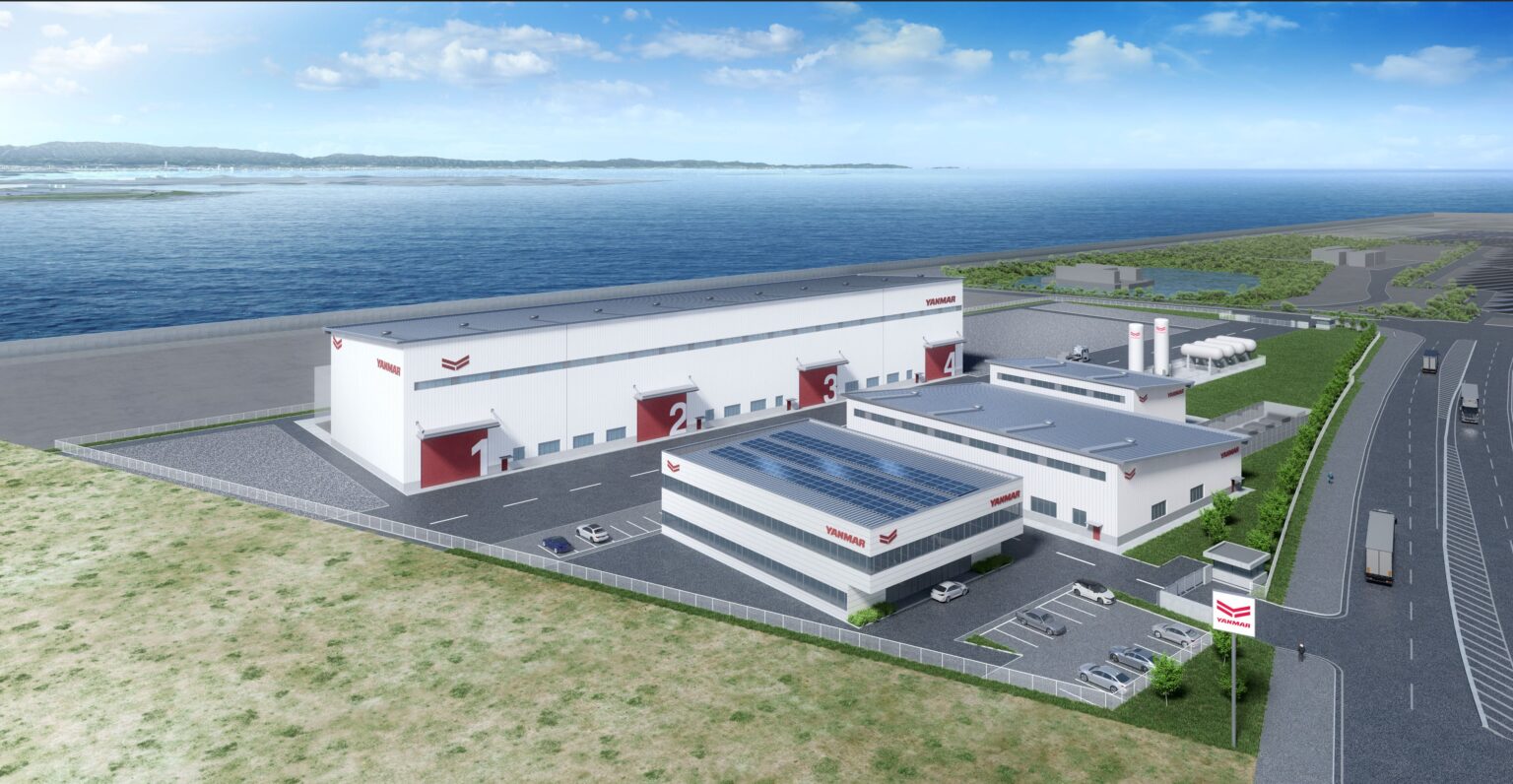 ヤンマー系、新工場用地を尼崎で取得 舶用水素エンジン試運転へ