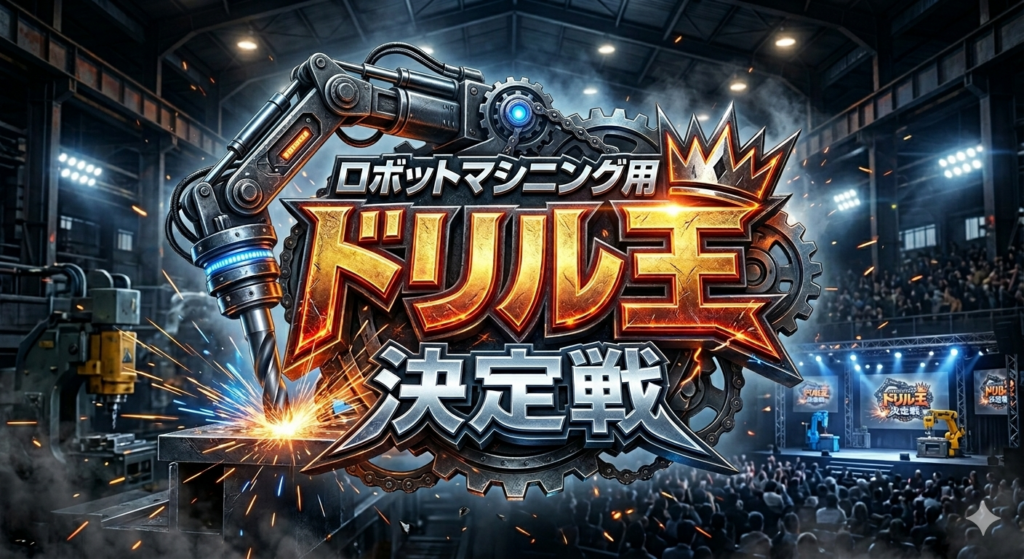 ロボット切削に最適なドリルを競う「ドリル王決定戦」3月19日開催、工具5社が参戦
