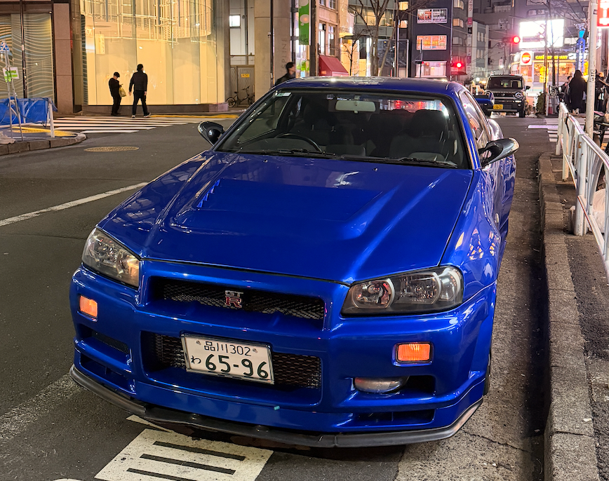 渋谷でR34スカイライン特化レンタカー、開始3カ月以内に売上200万円超