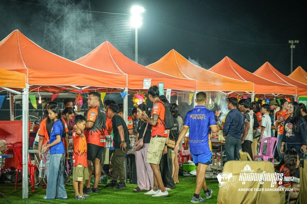 アンコールタイガーFC、ソンクラン前祝いイベントに1,945人来場 ホーム戦は3-1で勝利