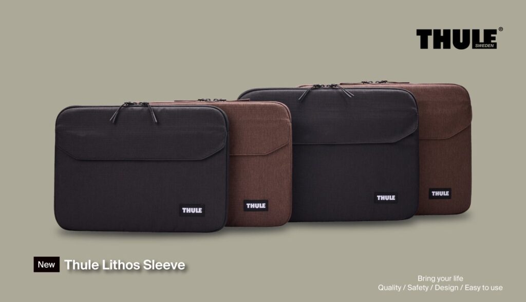 THULE「Thule Lithos」からMacBook対応PCスリーブ新作、13〜16インチ4型を発売