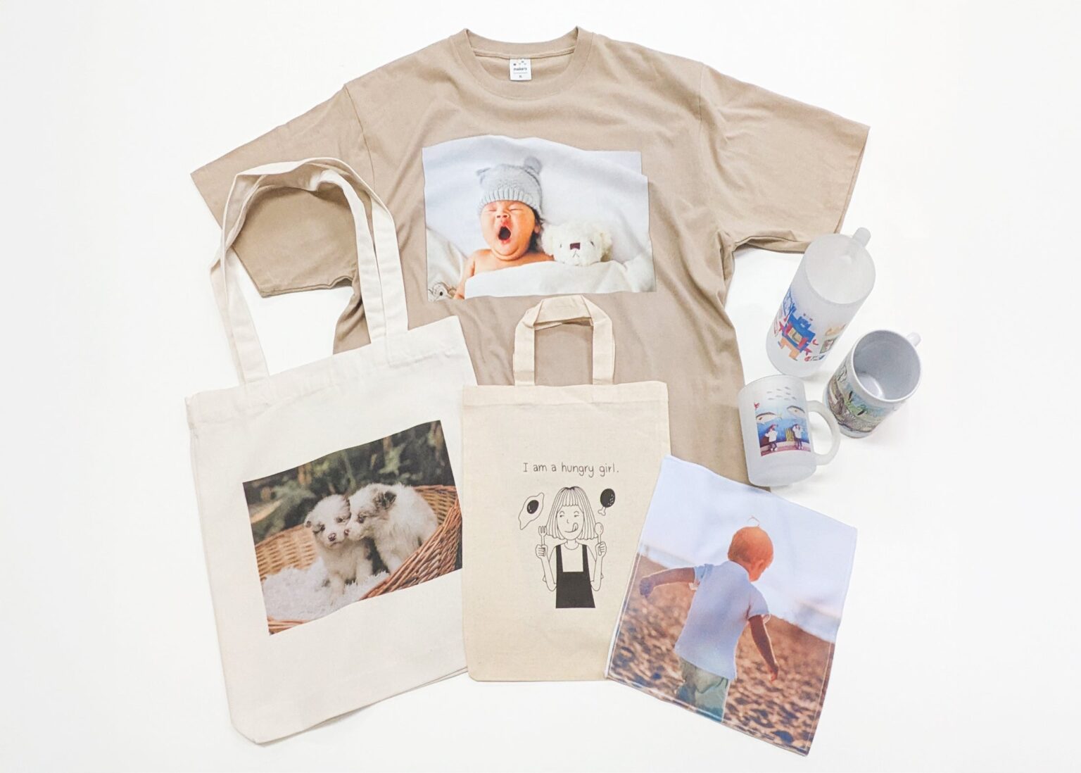 高松で最短20分の即日プリント拡充、Tシャツなど7商品追加