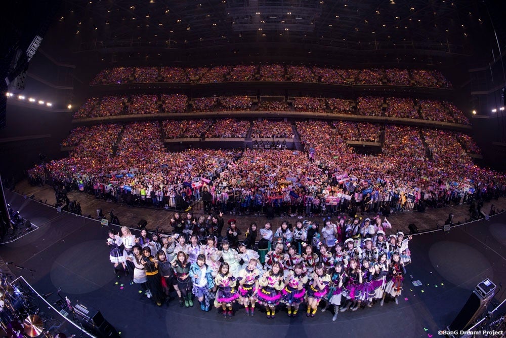 バンドリ!10周年ライブをKアリーナ横浜で開催、10バンド50名が全41曲披露