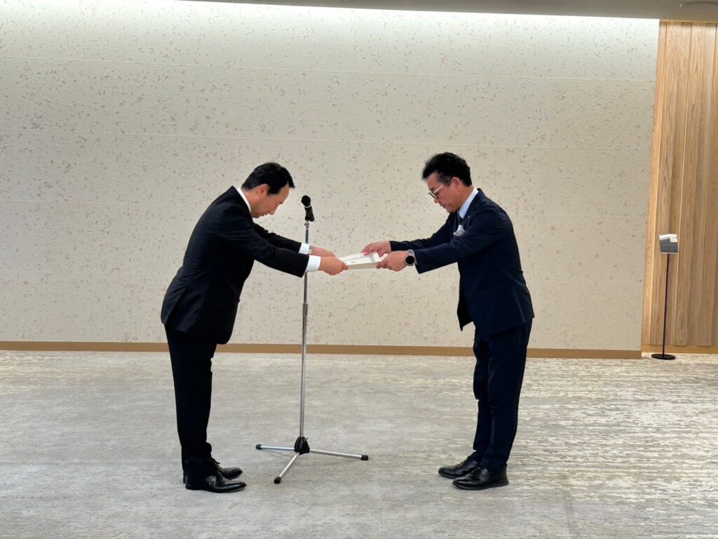 岐阜県ペストコントロール協会、鳥インフル防疫支援で県庁表彰