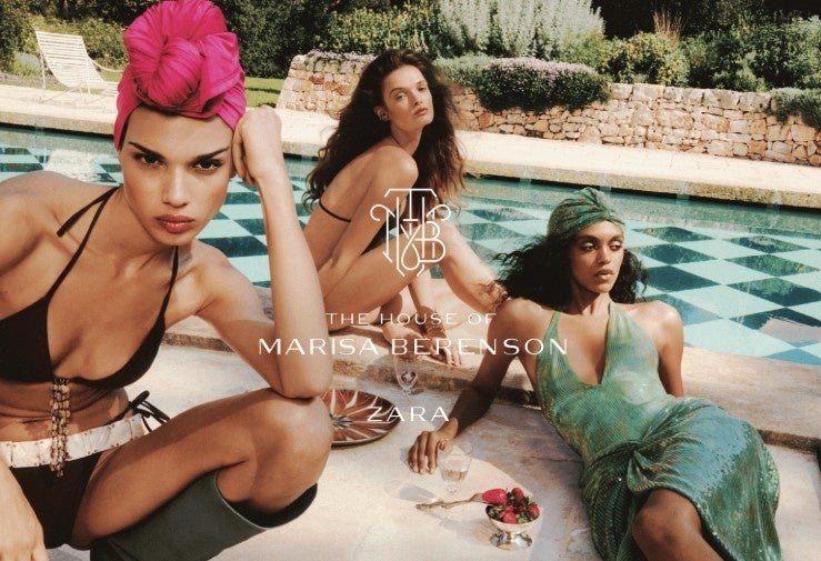 ZARA、Marisa Berensonとカプセル「The House of Marisa」発売 全45ピース、銀座店でポップインも