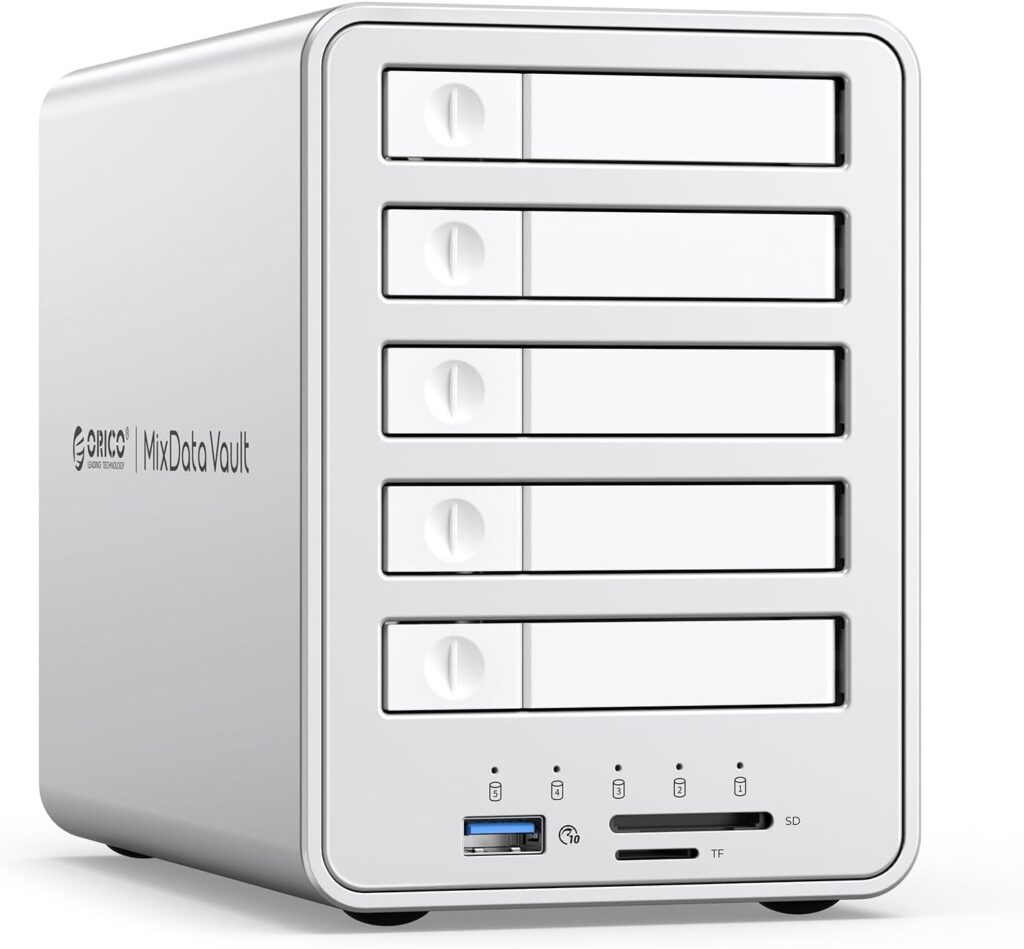 ORICO、USB3.2 Gen2で最大10Gbpsの2.5インチRAID対応SSD外付けケースを発表