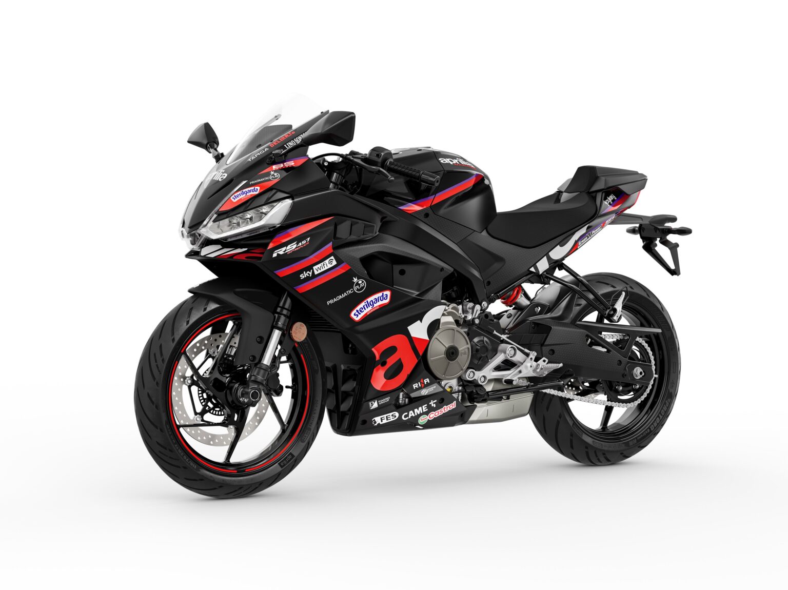 アプリリア2026年モデルに新色投入、RS 457など3車種発売 成約で純正ヘルメット進呈