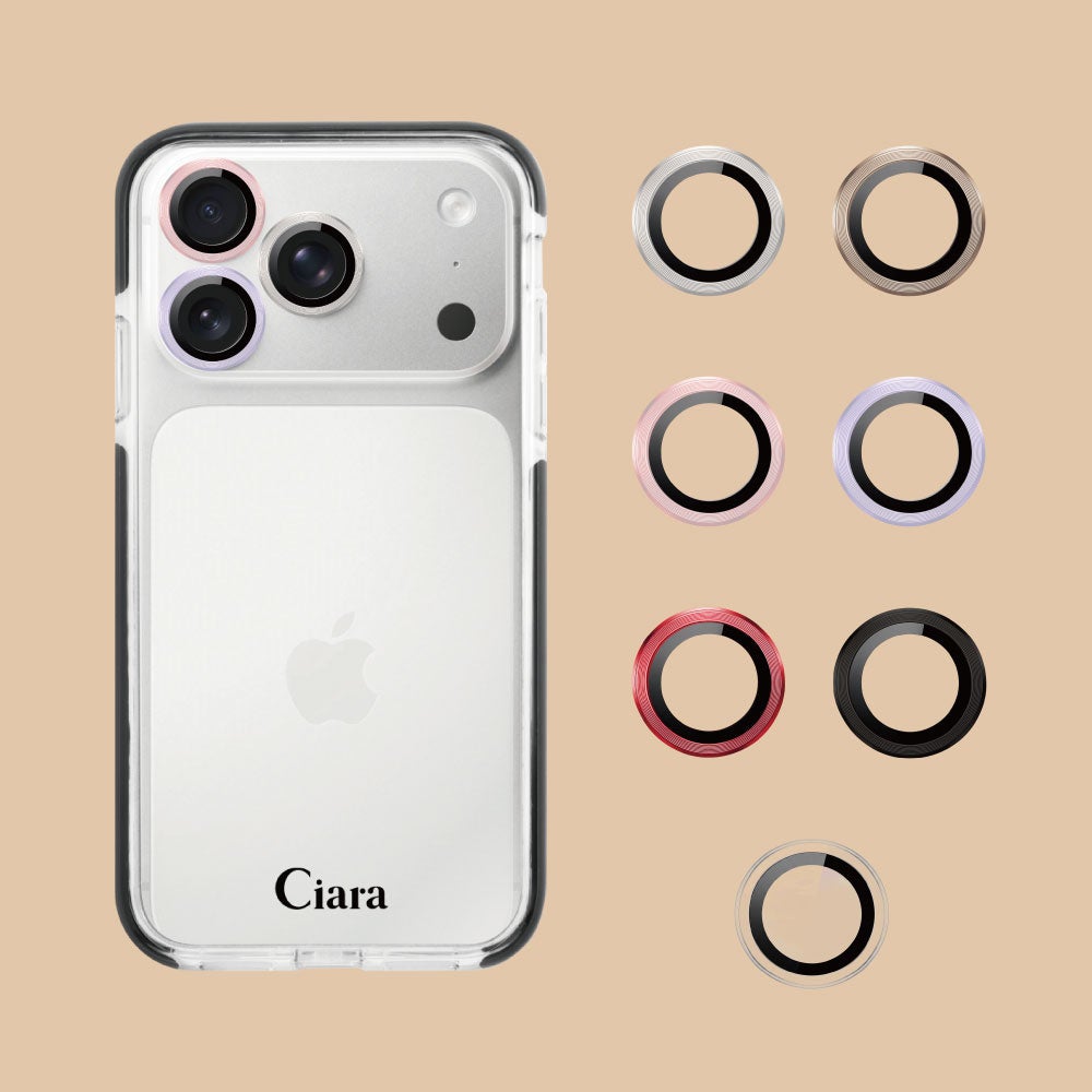 Ciara、レンズごとに色を選べる「カメラレンズガラスカバー」発売 1個550円で全7色