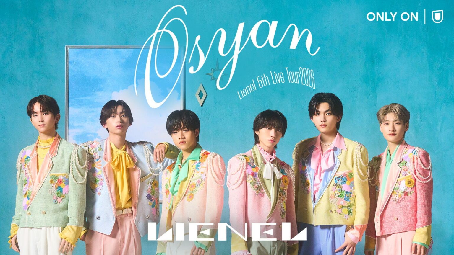 U-NEXT、Lienel「Osyan」ツアーファイナルを独占生配信 6月21日18時開始