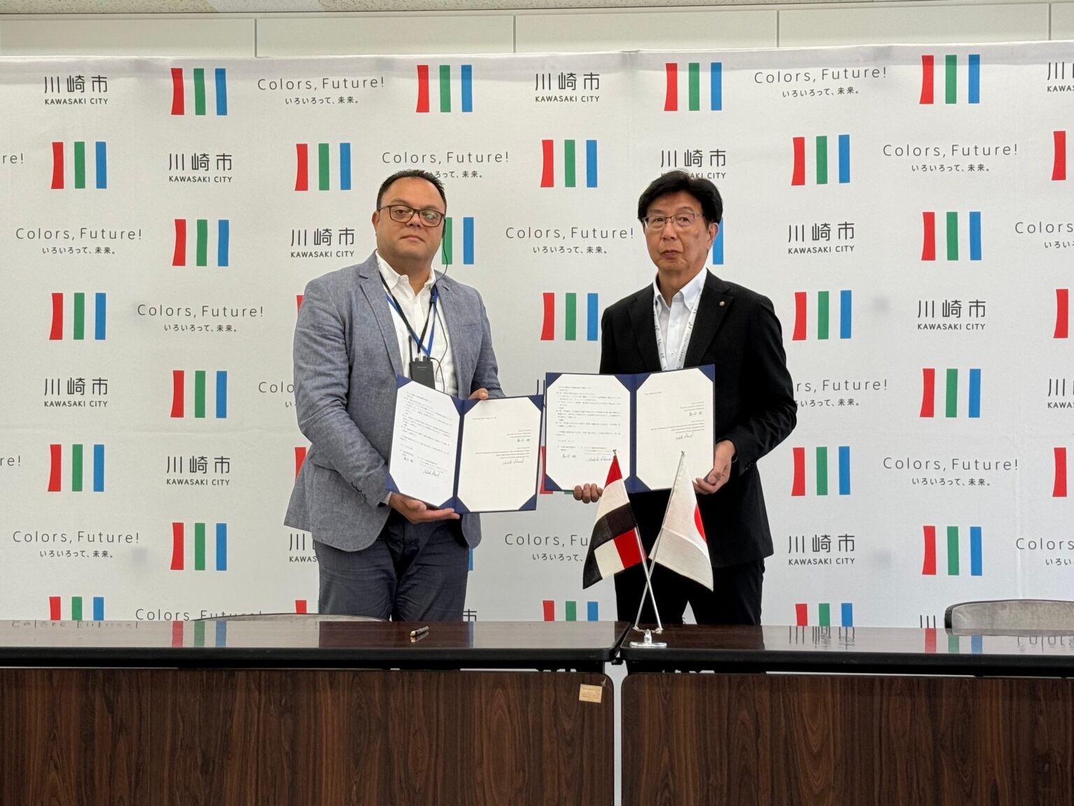 川崎市の「キャリア在り方生き方ノート」、エジプト日本学校で採用 活用覚書を締結
