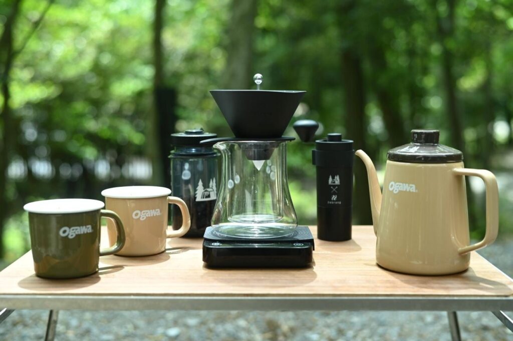 ogawa×Zebrang、本格アウトドアコーヒーギア4品を5月29日発売 ミル7,990円など