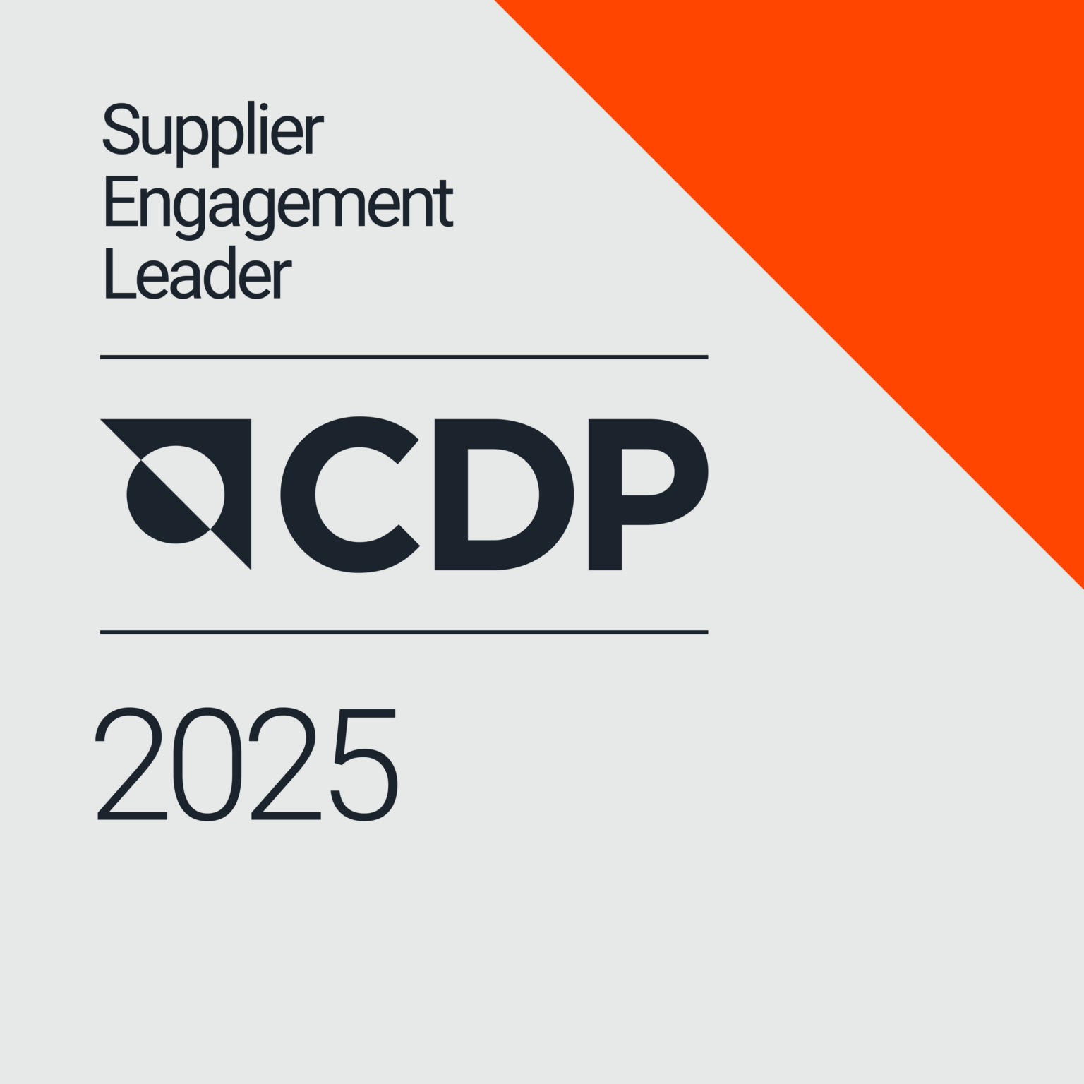 鉄建建設、CDPの2025年度サプライヤー評価で最高位に3年連続選定