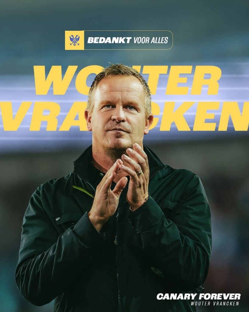 STVV、ヴランケン監督が2025-26季限りで退任へ 契約満了で決断