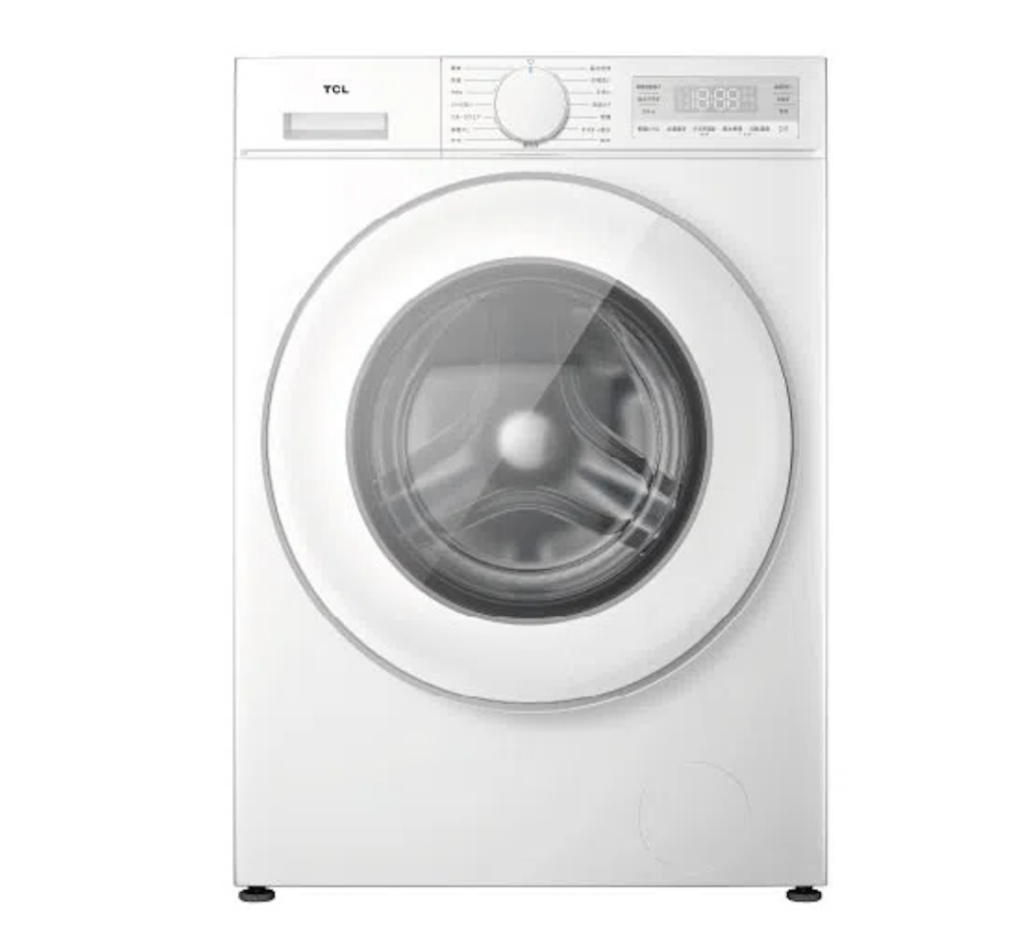 幅600mmで洗濯10kg対応、TCLがコンパクトドラム式「TW-DVK10A」発売