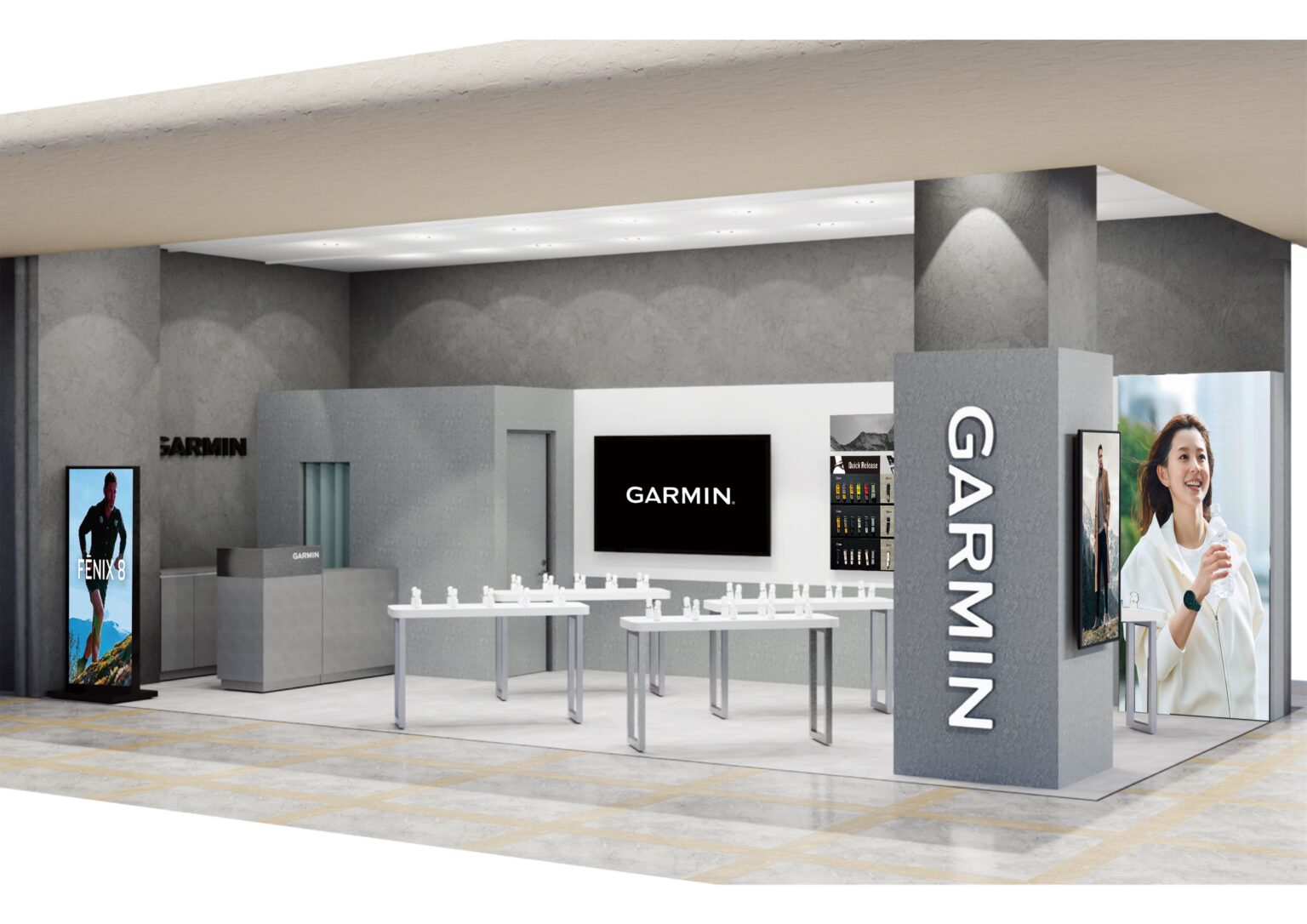 ガーミン、MARK ISみなとみらいに直営店 6月25日開業、44.77㎡で体験・設定支援