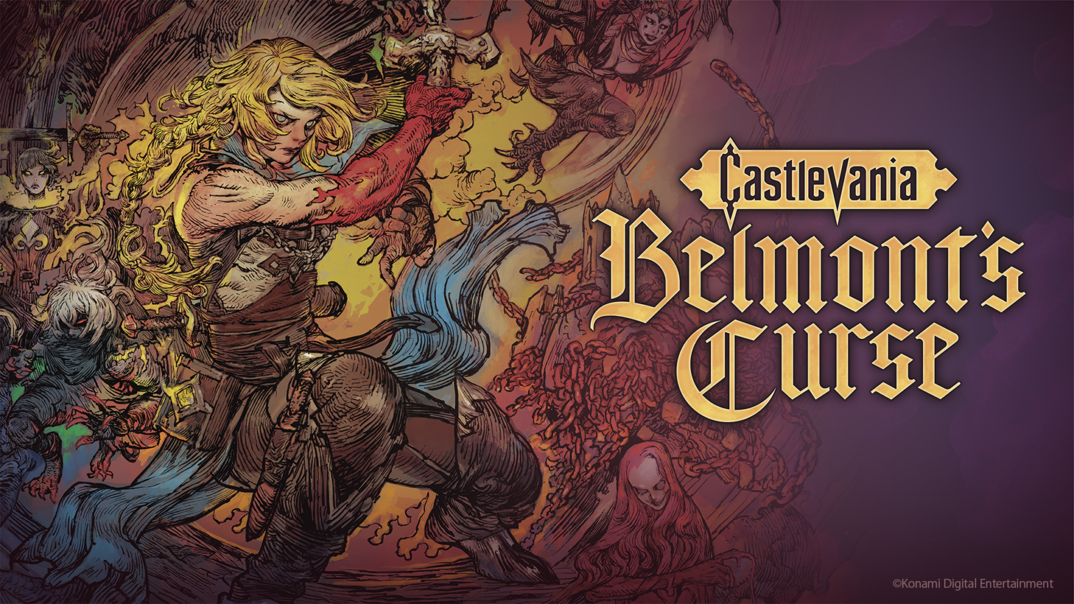 「Castlevania: Belmont’s Curse」10月15日発売、PS5などで予約開始 特典にアルカード衣装