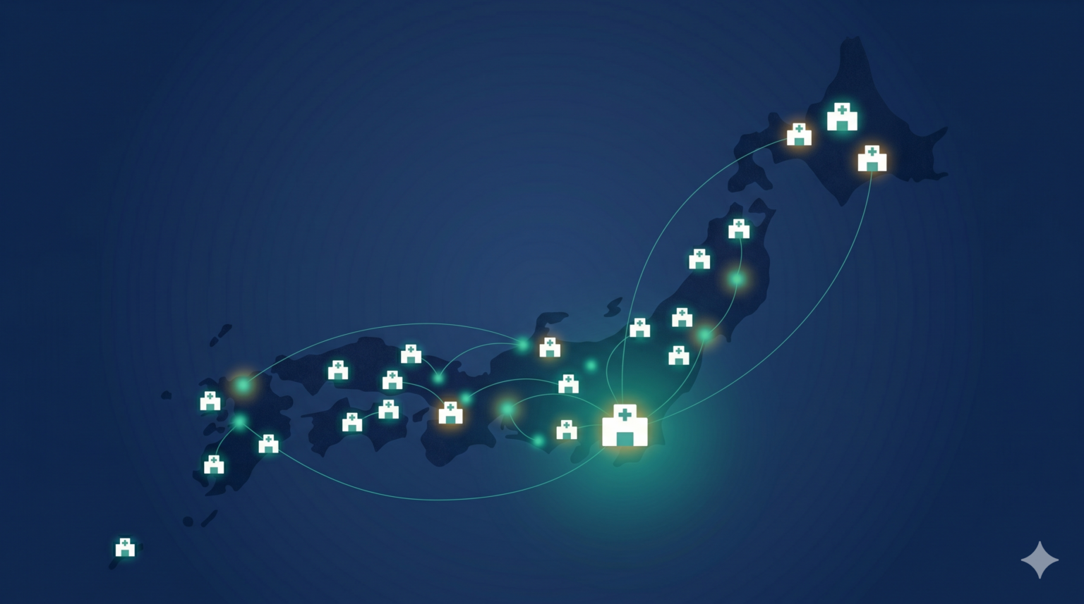 医師招待制の紹介先共有「紹介先ネットワーク」公開、全国カバー状況も可視化