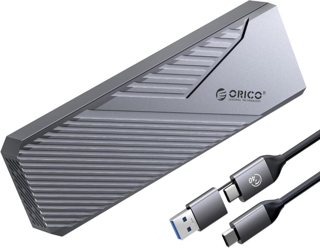 ORICO、USB4.0対応NVMe SSDケース投入 最大40Gbps・8TB対応、実測読込3554MB/s