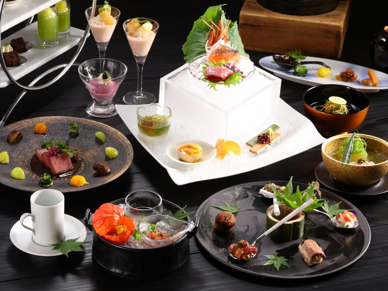 箱根の旅館「きたの風茶寮」、夏の懐石を6月1日から提供開始 全10室で出汁から始まる献立