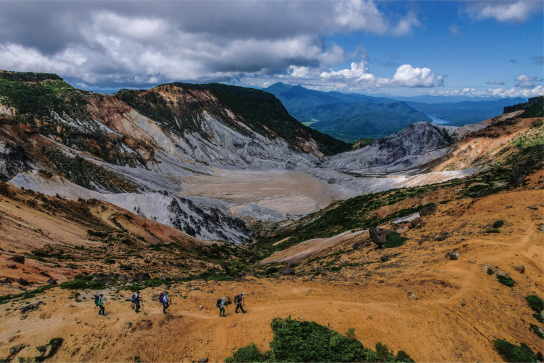 安達太良山で登山道保全と活火山を学ぶ1泊2日、定員10人で開催