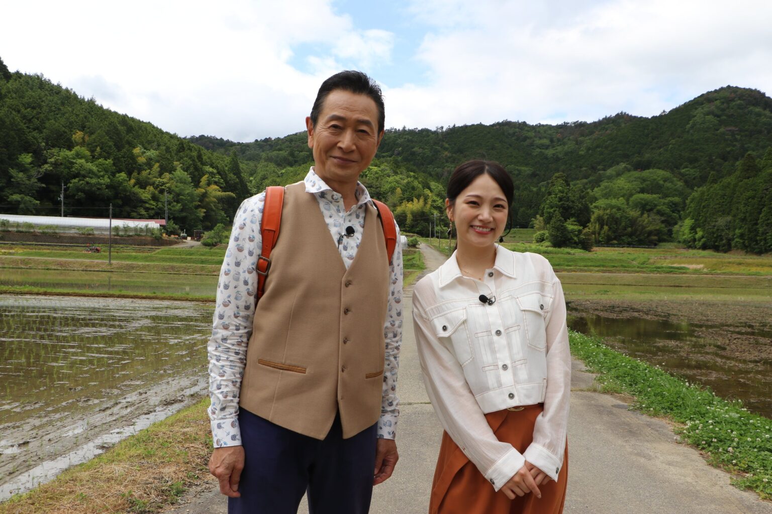 三田村邦彦と上原美穂が和歌山・かつらぎ町へ、テレビ大阪「おとな旅あるき旅」6月13日放送