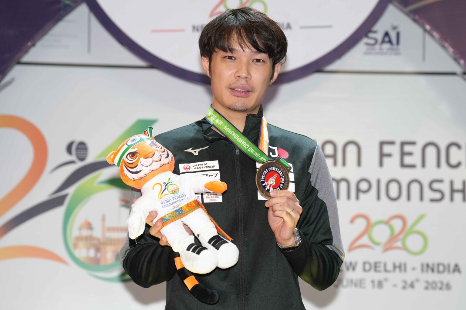フェンシングアジア選手権、男子エペ山田優と女子サーブル佐野佑衣が金 加納虹輝は銅