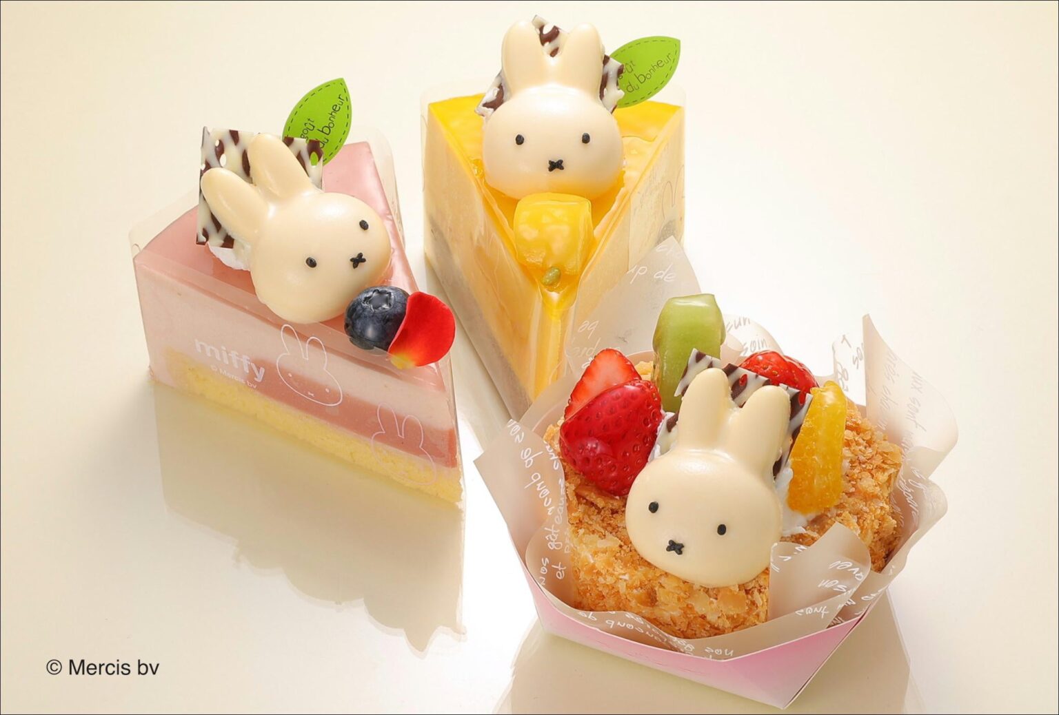 オランダ家、ミッフィー誕生日に限定ケーキ3品を6月21日から8日間販売
